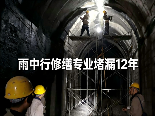 中山隧道堵漏案例